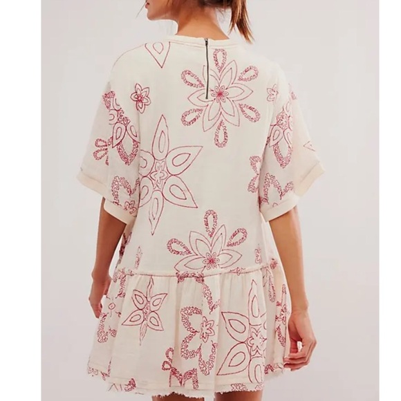 FREE PEOPLE  Picking Petals Mini Dress - Picture 2 of 8